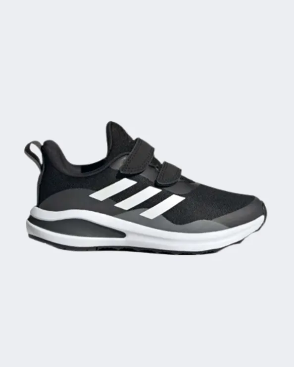 Adidas Fortarun Double Strap Ps-Unisex Running Shoes Blakc/White H04166