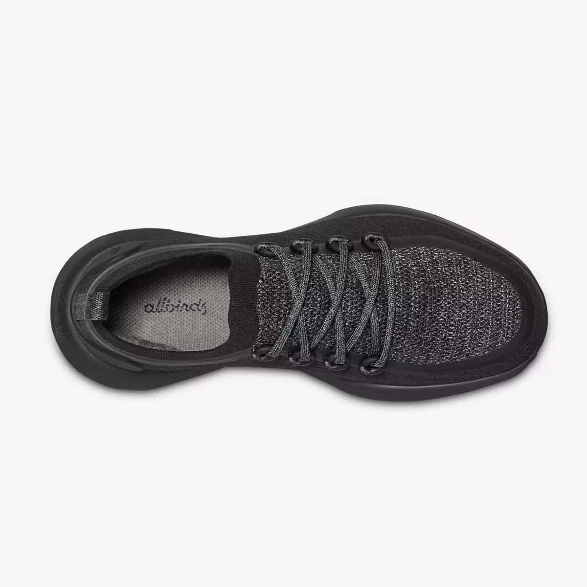 Allbirds Trail Runners SWT - Natural Black (Black Sole) EX