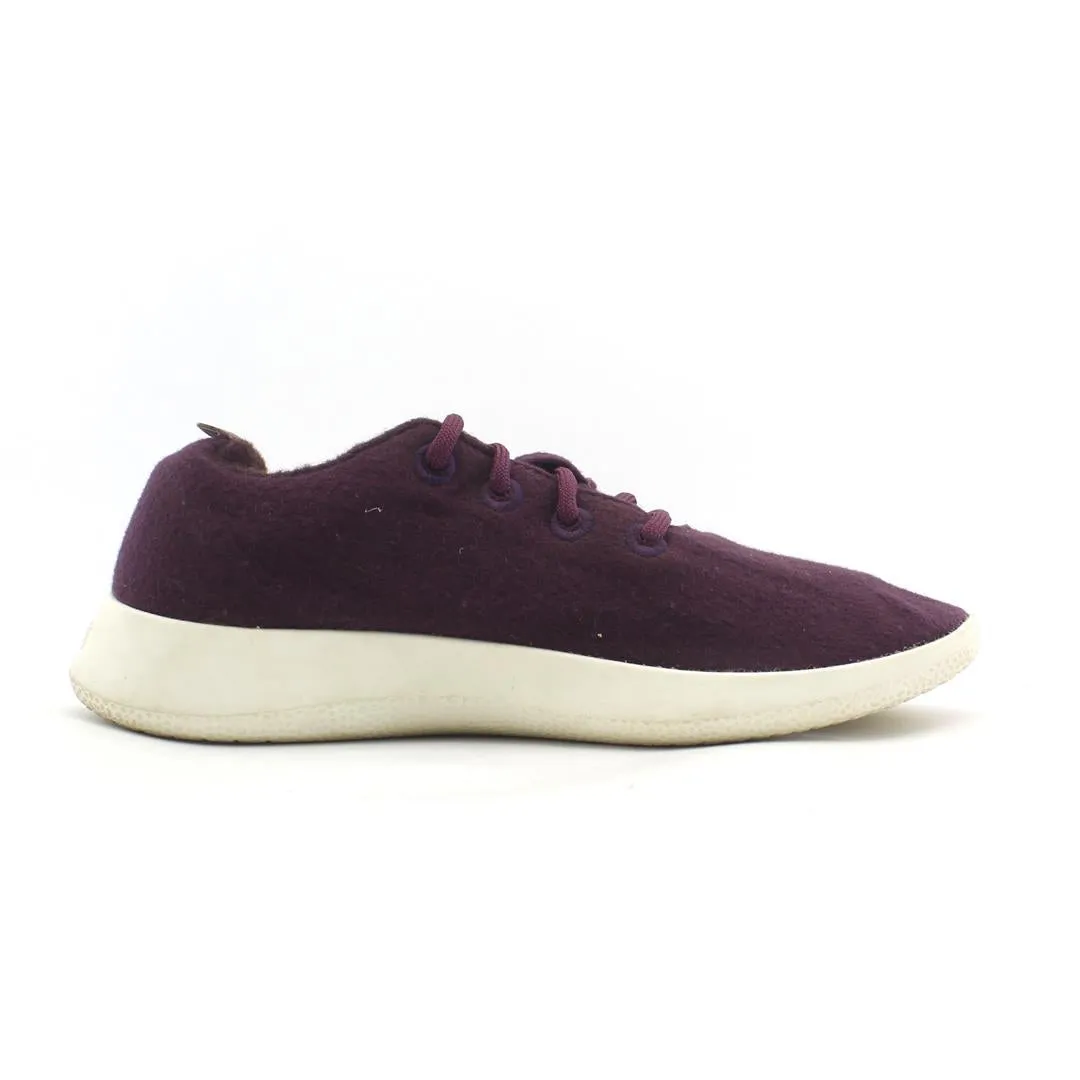 Allbirds Wool Runners Dark Pink (Cream Sole) EX