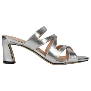 Alyse Metallic Block Heel Sandals