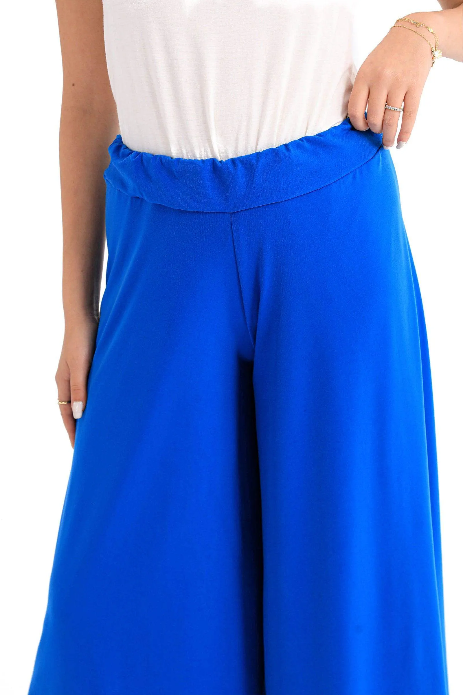 Ankle Length Wide Leg Pants