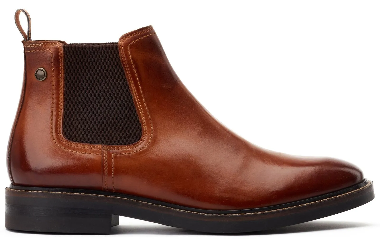 Base London Portland Mens Leather Chelsea Boot