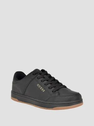 Black Tempo Low-Top Sneakers