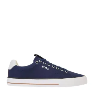 BOSS Navy Aiden Classic Trainers