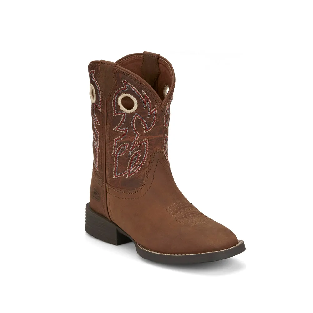 Bowline Wide Square Toe Cowboy Boots (Little Kid-Big Kid)