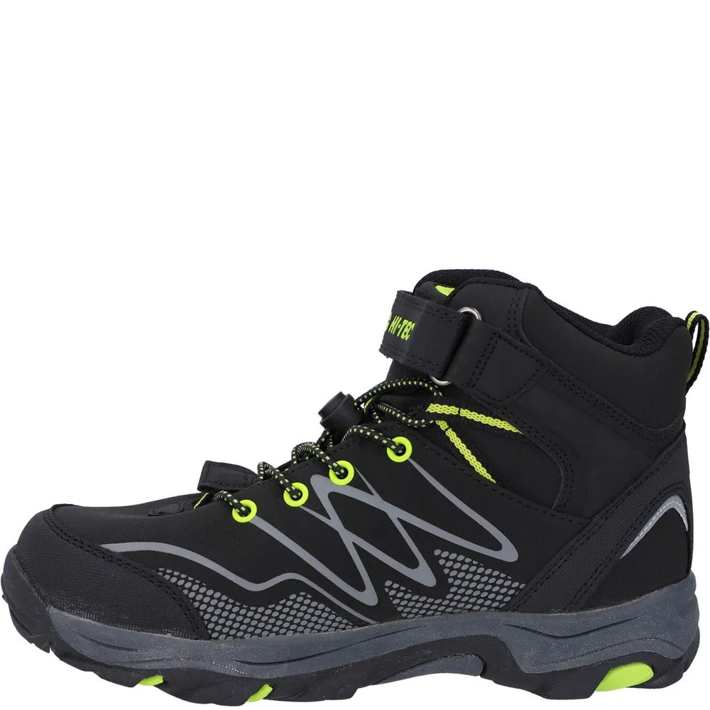 Boys Blackout Mid Boots