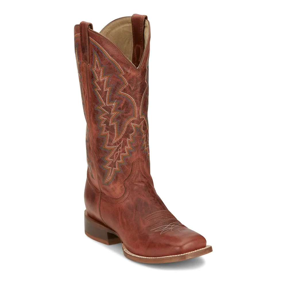 Camarillo Embroidered Wide Square Toe Cowboy Boots