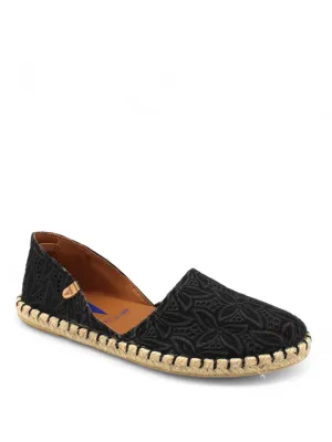 Carmen Embroidery Flat Espadrilles