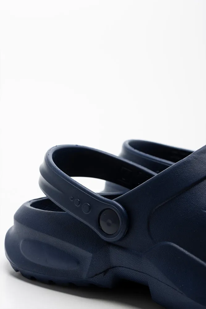 Charm Clog Navy