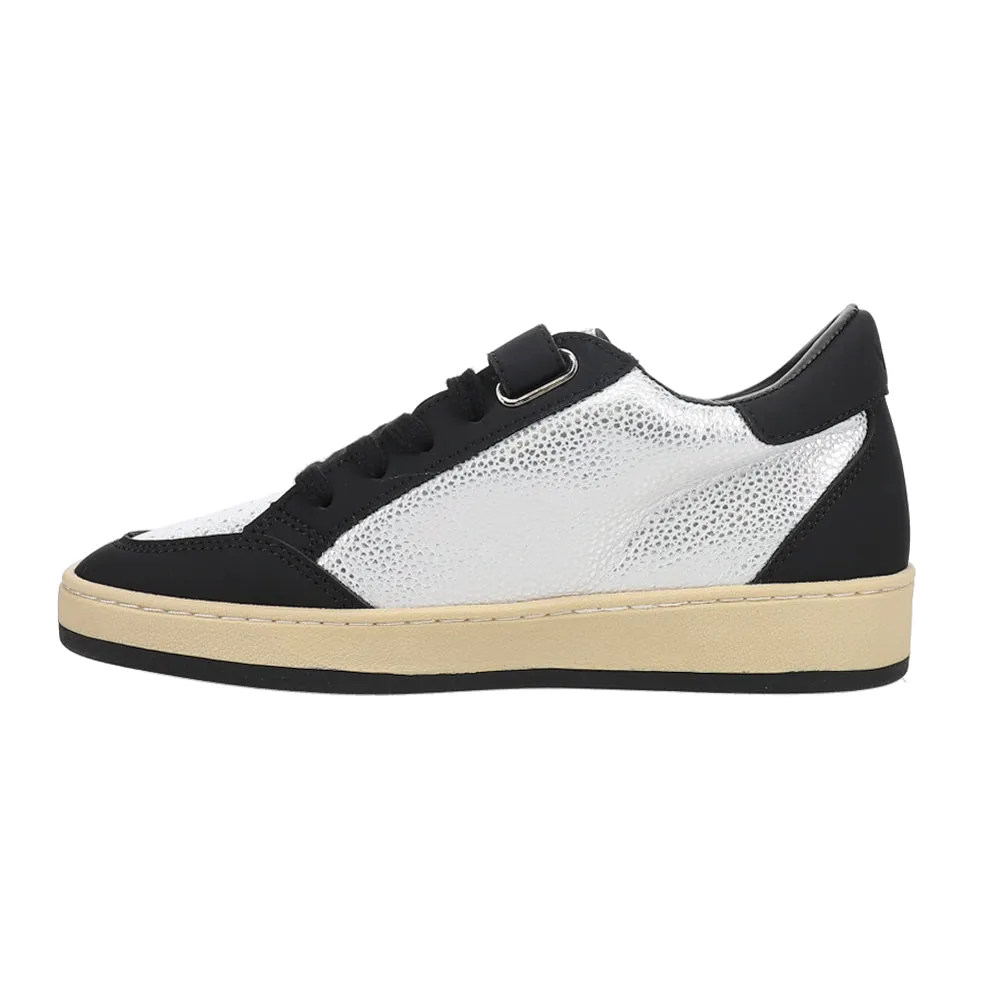 Dakota Metallic Perforated Slip On Sneakers