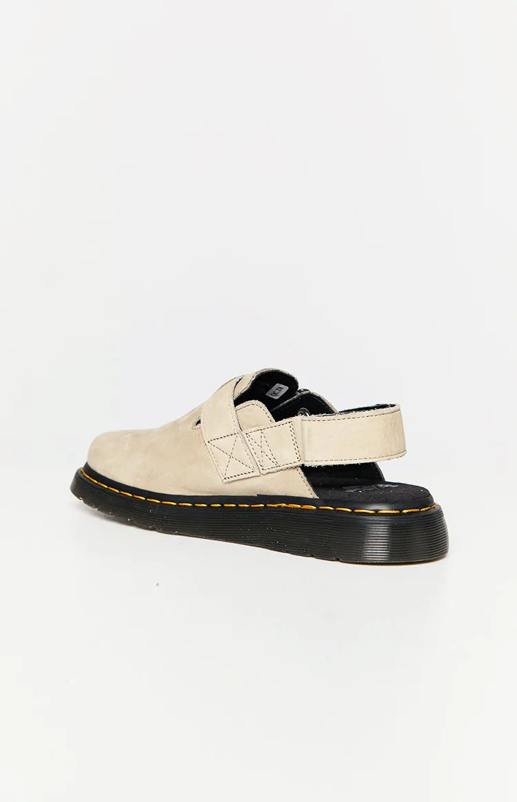 Dr. Martens Jorge II Warm Stone Buttersoft Sling Back Sandals