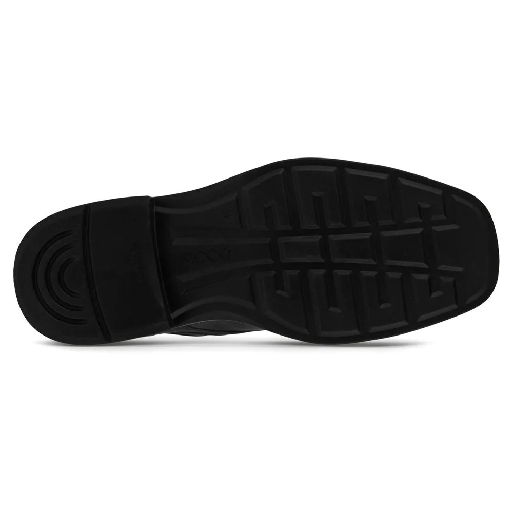 ECCO Helsinki 2 Bike Toe Tie Black Shoe (Men's)