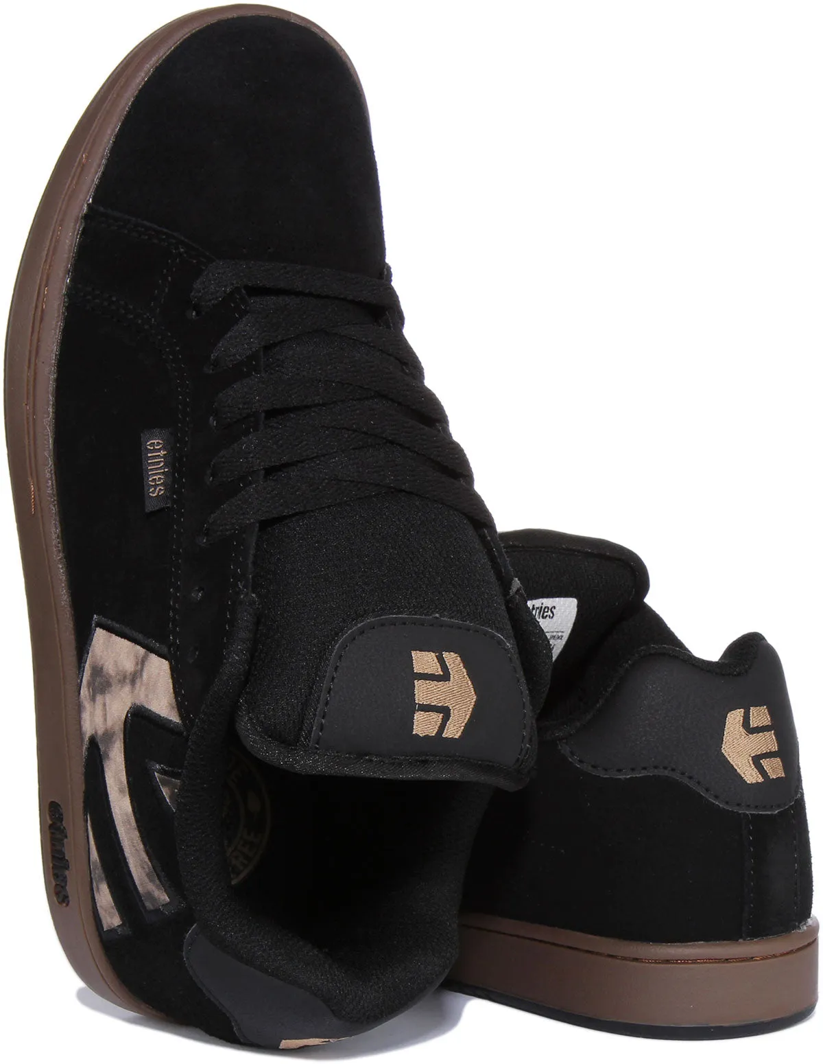 Etnies Fader In Black For Men