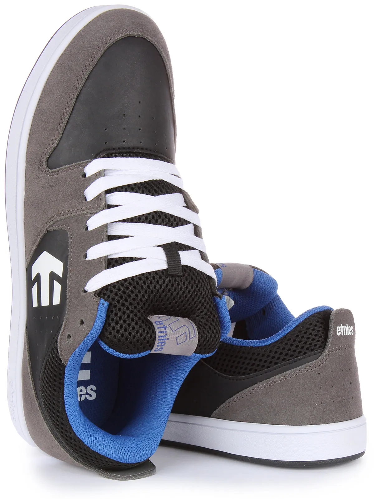 Etnies Verano In Grey Black For Men