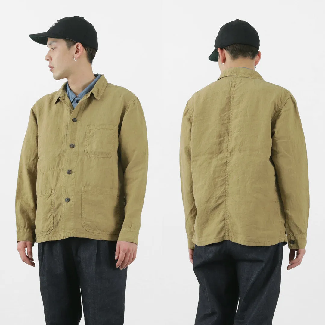 FOB FACTORY / F2413 Hemp shirt jacket