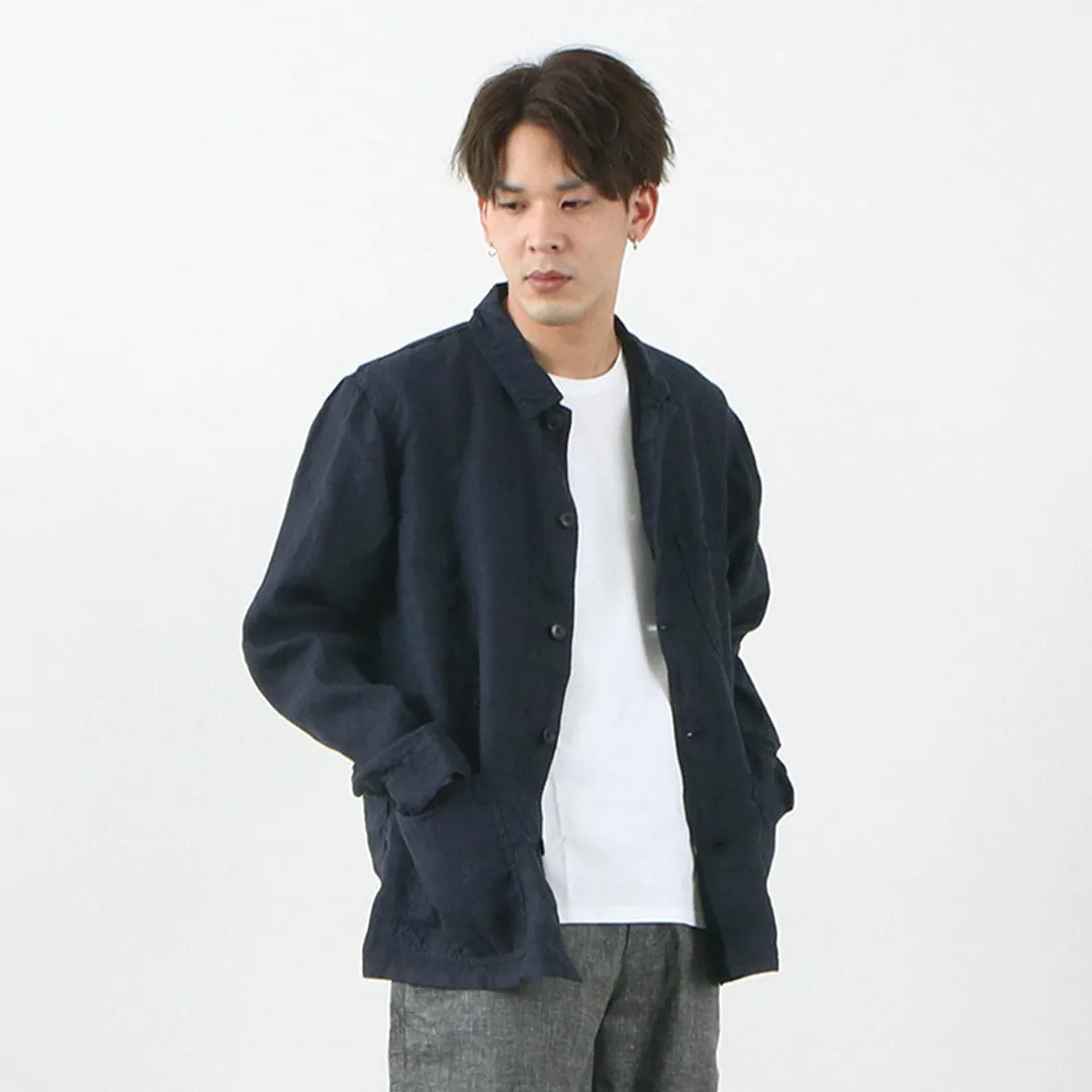 FOB FACTORY / F2413 Hemp shirt jacket