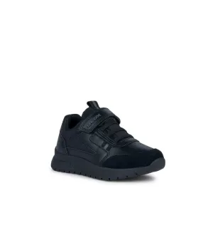 Geox Black Junior Boys School Shoe J36GMA