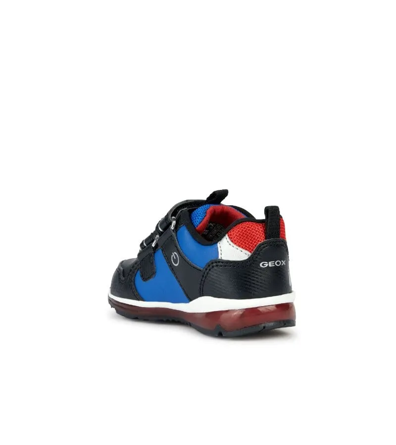 Geox Infant Boys Dinosaur Black Runners B3584A