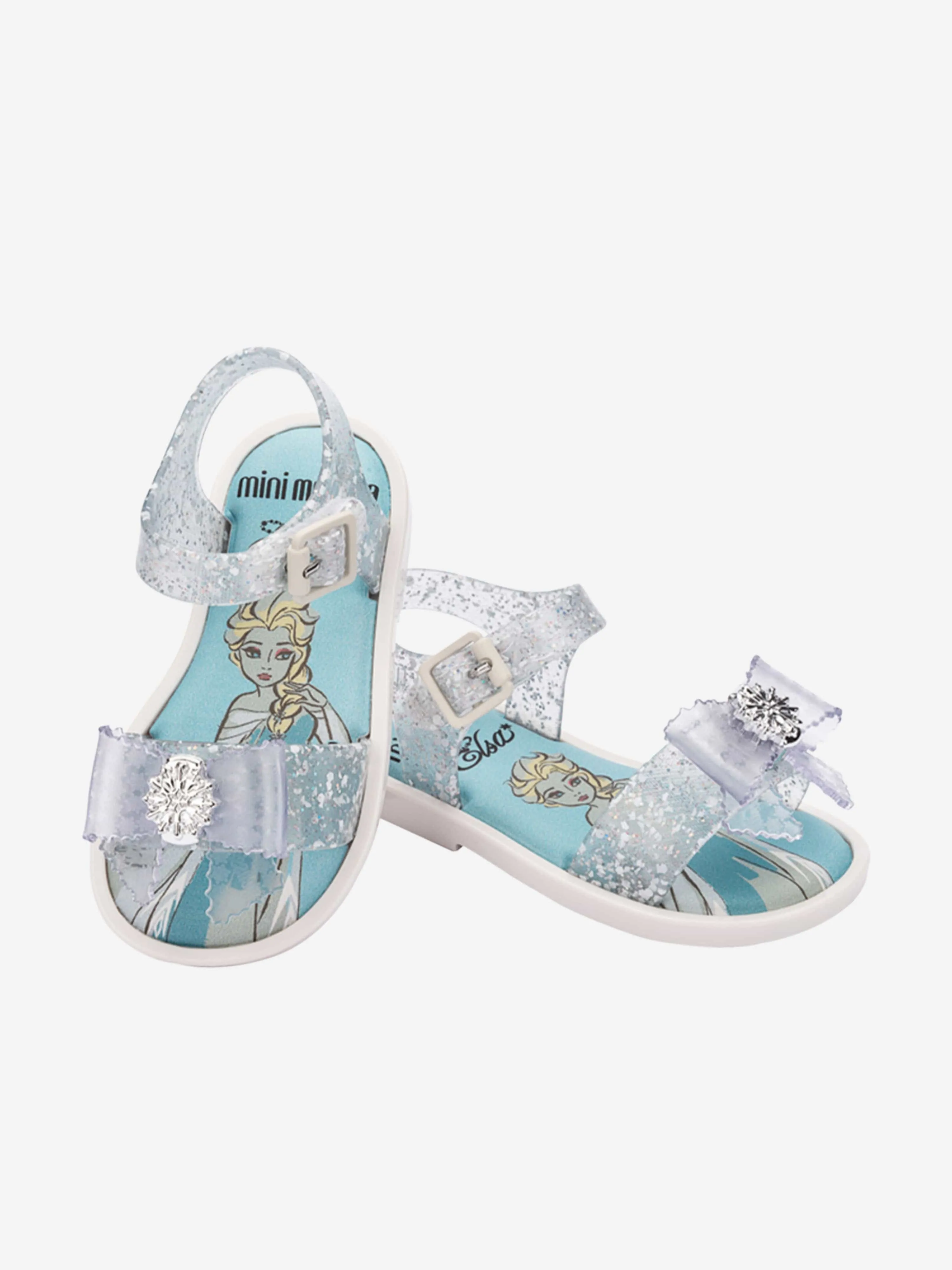 Girls Mar   Disney Princess sandals in White