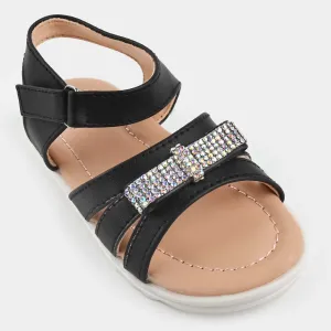 Girls Sandal 1302-BLACK