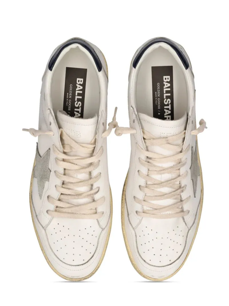 Golden Goose 20mm Ballstar Leather Low-Top Sneakers