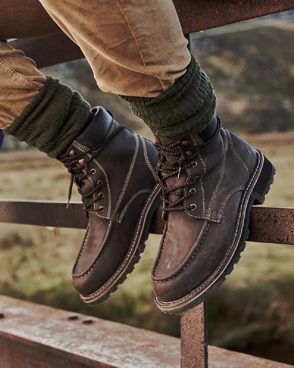 Hoggs of Fife Selkirk Moc Work Boots