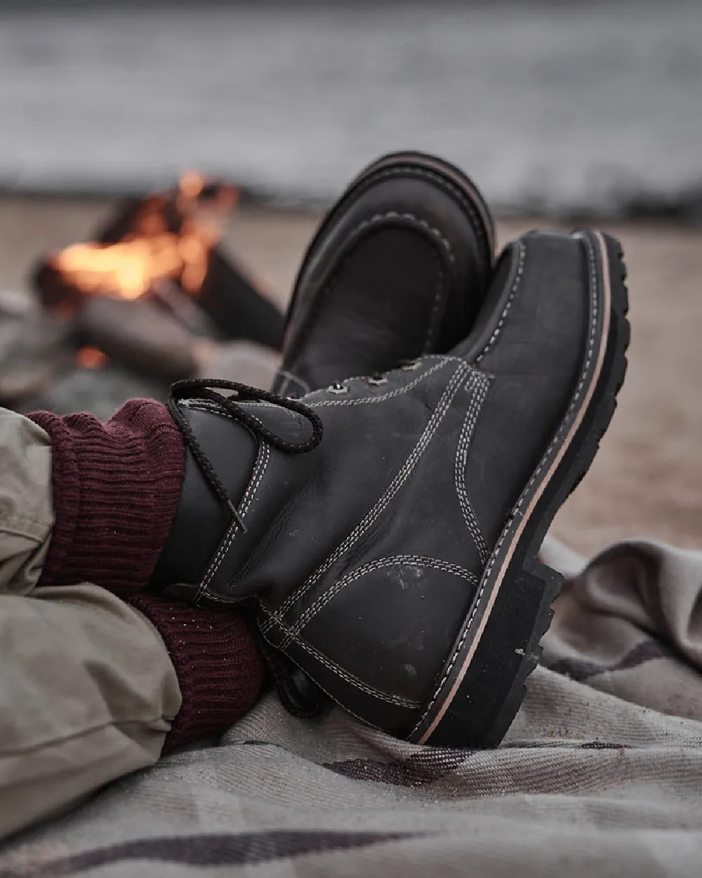 Hoggs of Fife Selkirk Moc Work Boots