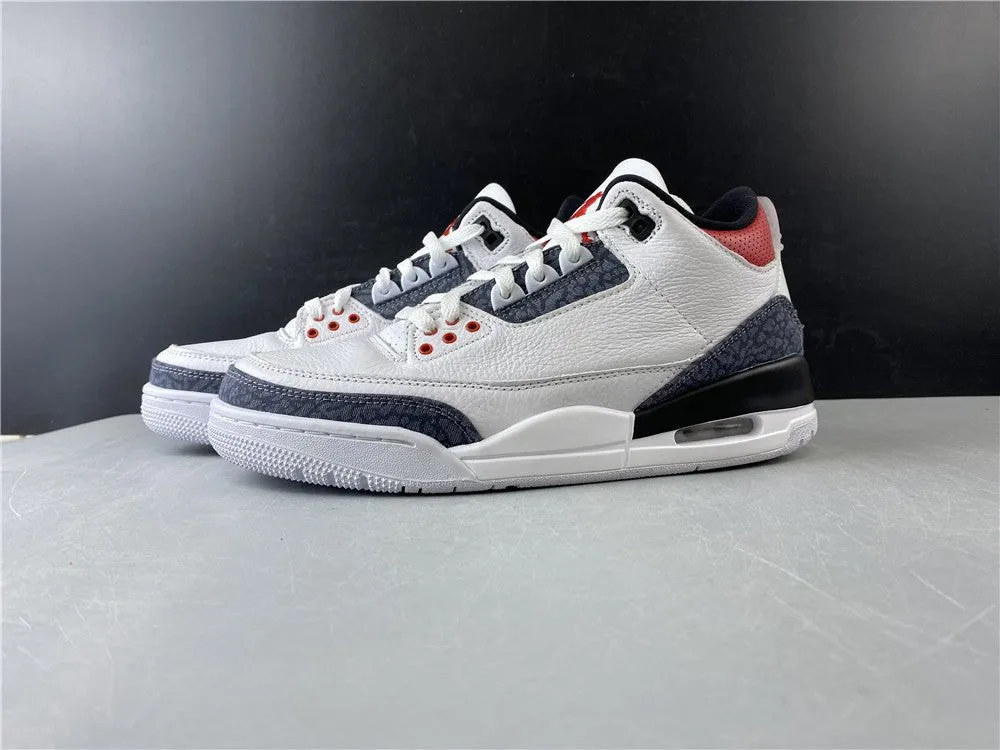 JORDAN 3 RETRO x SE FIRE RED DENIM