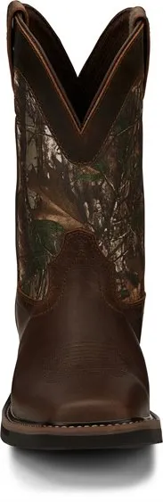 JUSTIN MEN'S RUGGED STAMPEDE WESTERN BOOT - SE4676