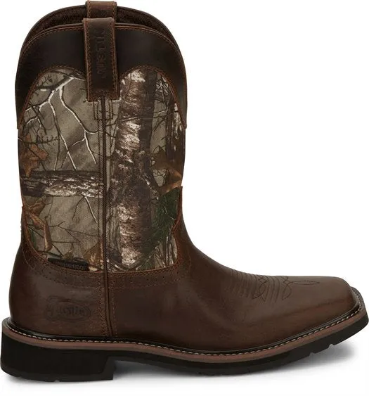 JUSTIN MEN'S RUGGED STAMPEDE WESTERN BOOT - SE4676