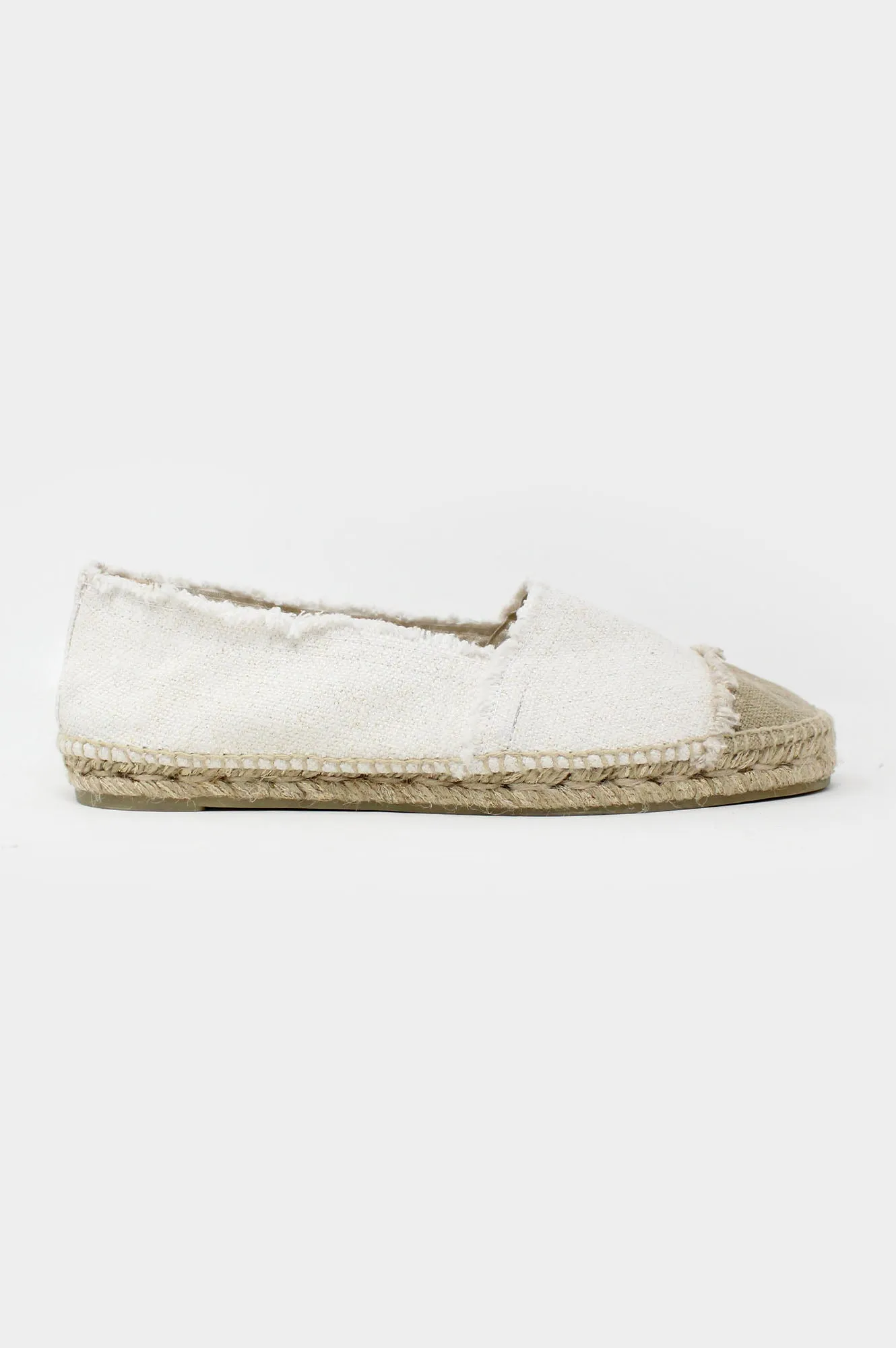 Kampala Canvas Espadrilles | White