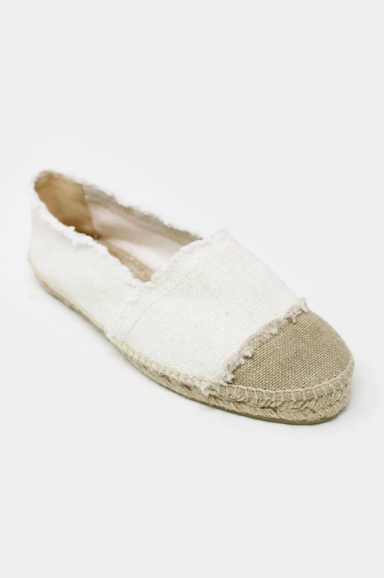 Kampala Canvas Espadrilles | White