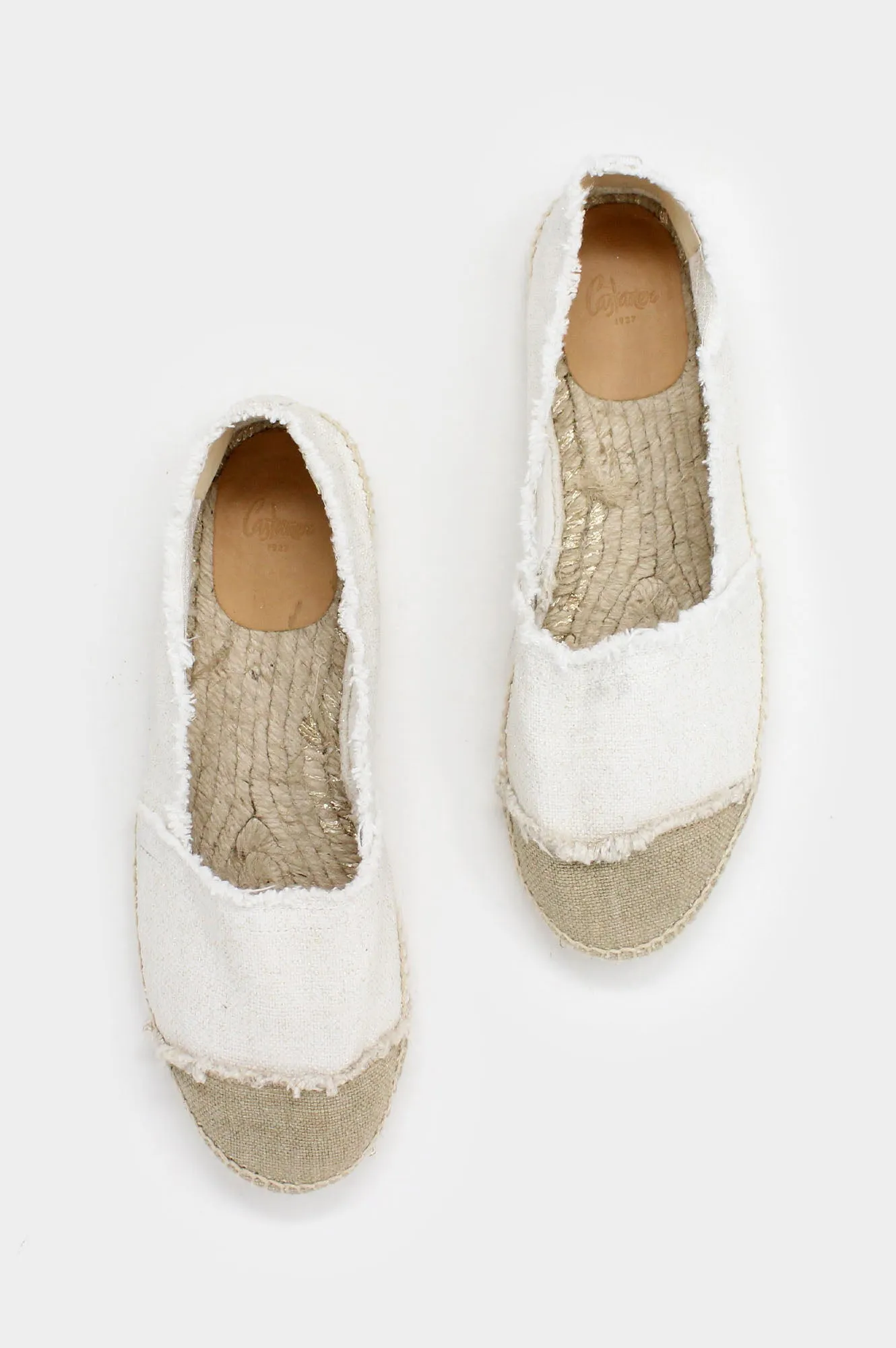 Kampala Canvas Espadrilles | White