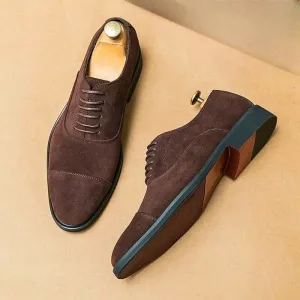 Kensington Suede Oxfords