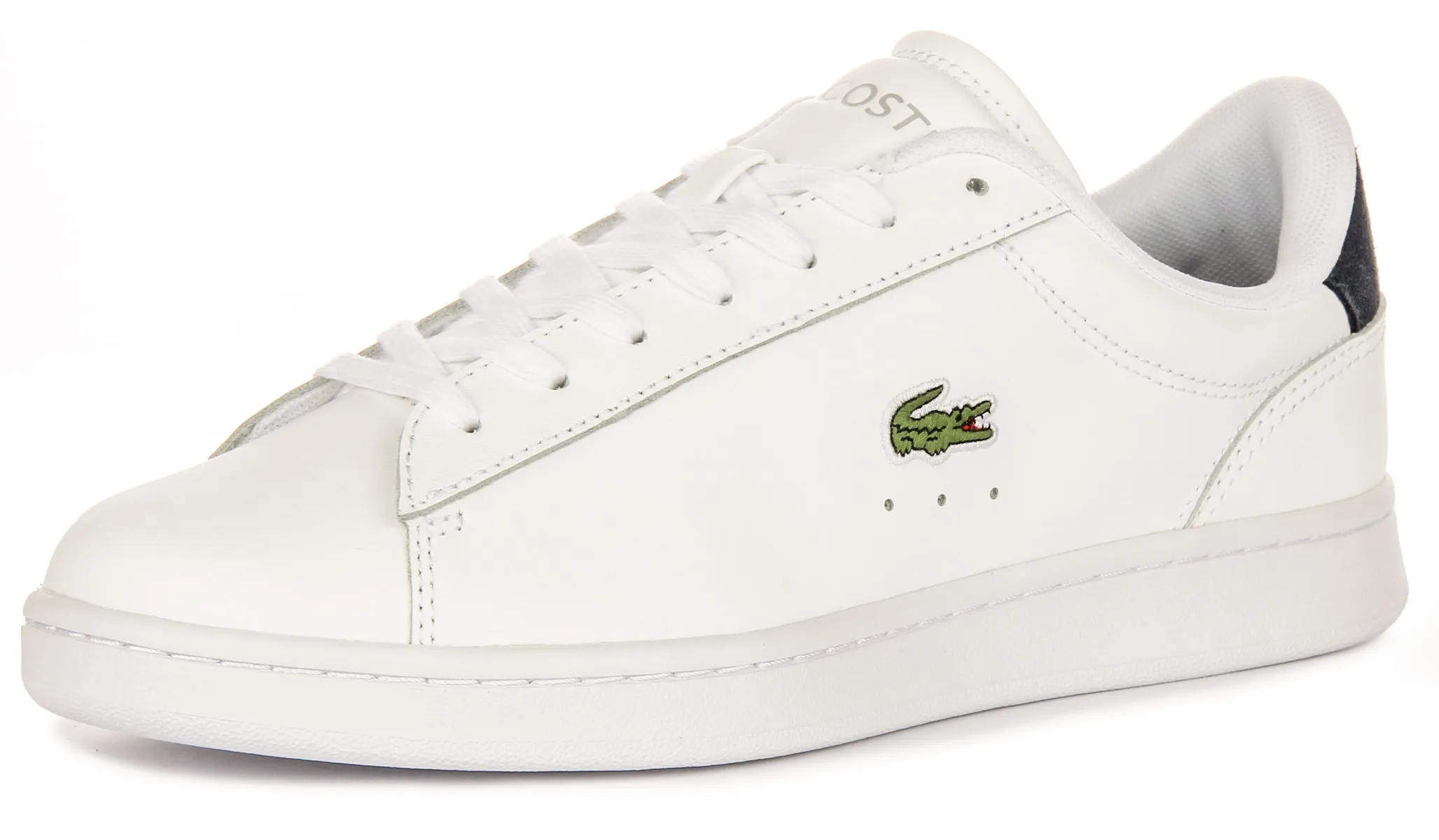 Lacoste Carnaby Set In White Navy For Men