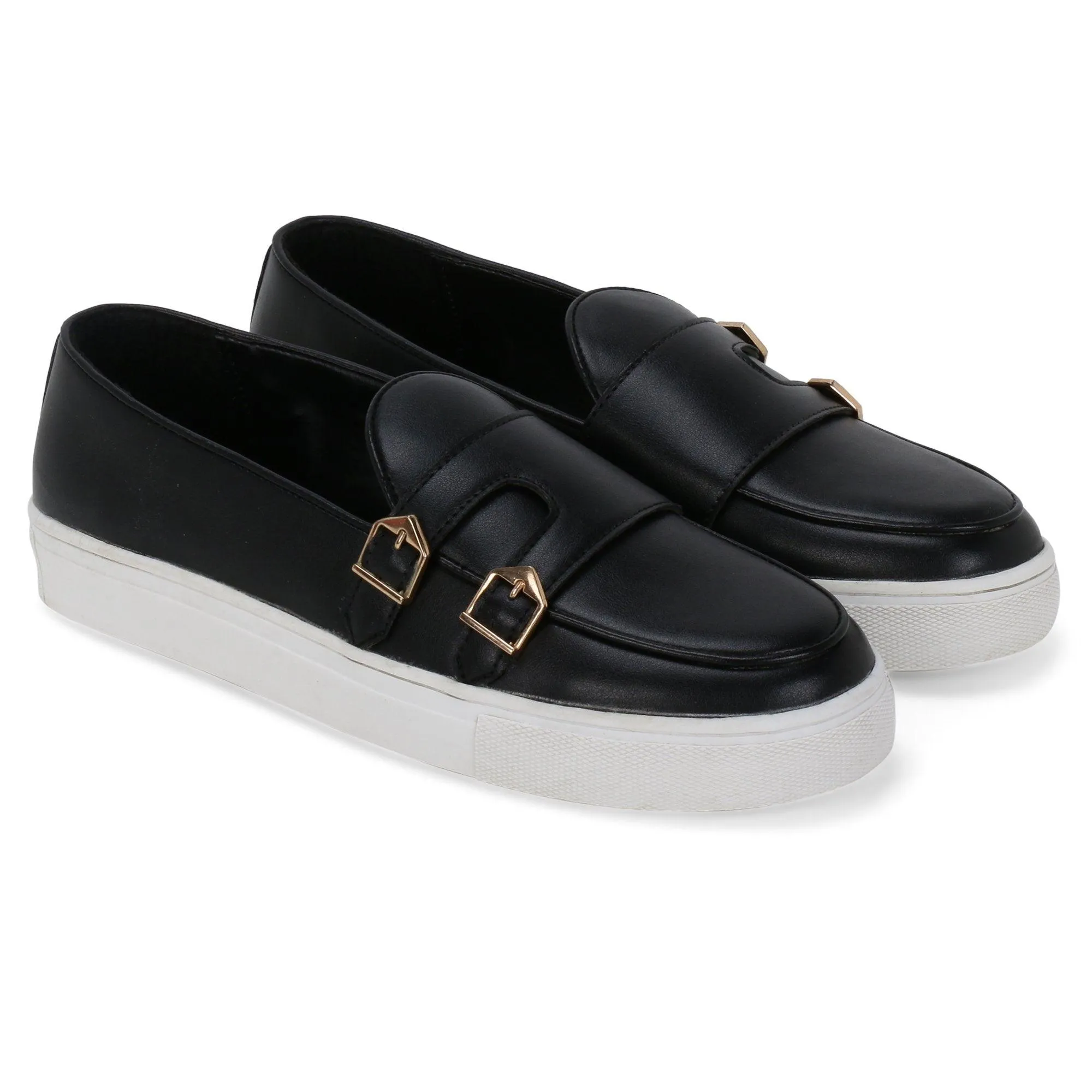 Madison Black Double Monk Classic Sneaker