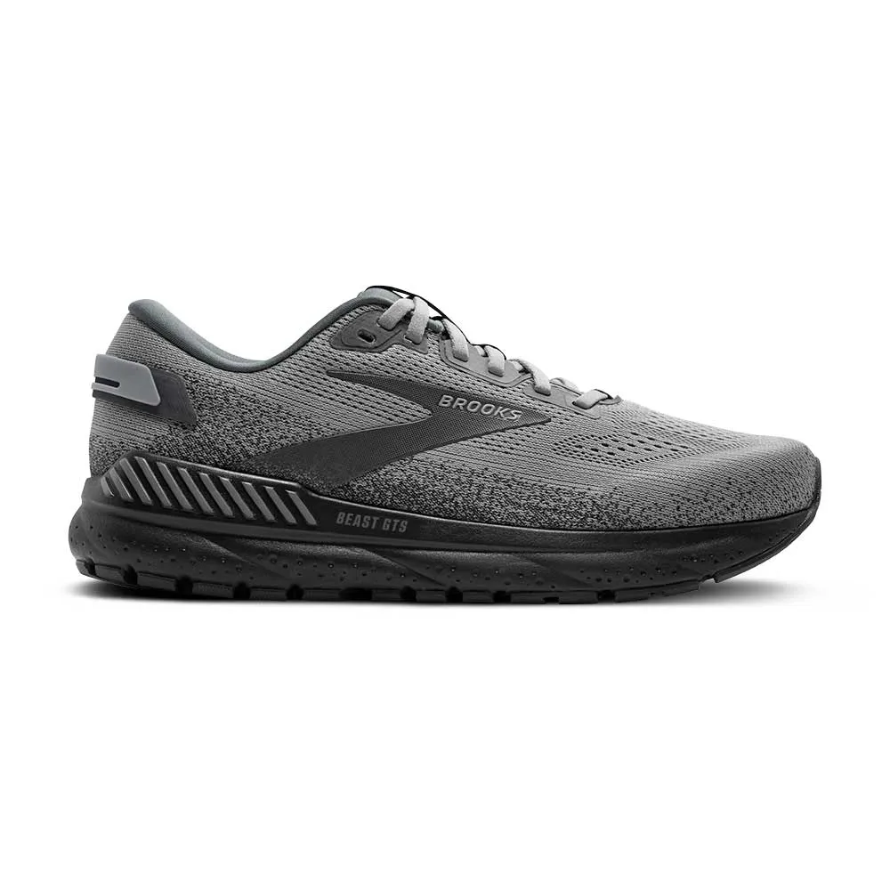 Men's Beast GTS 24 Running Shoe - Primer Grey/Ebony - Wide (2E)