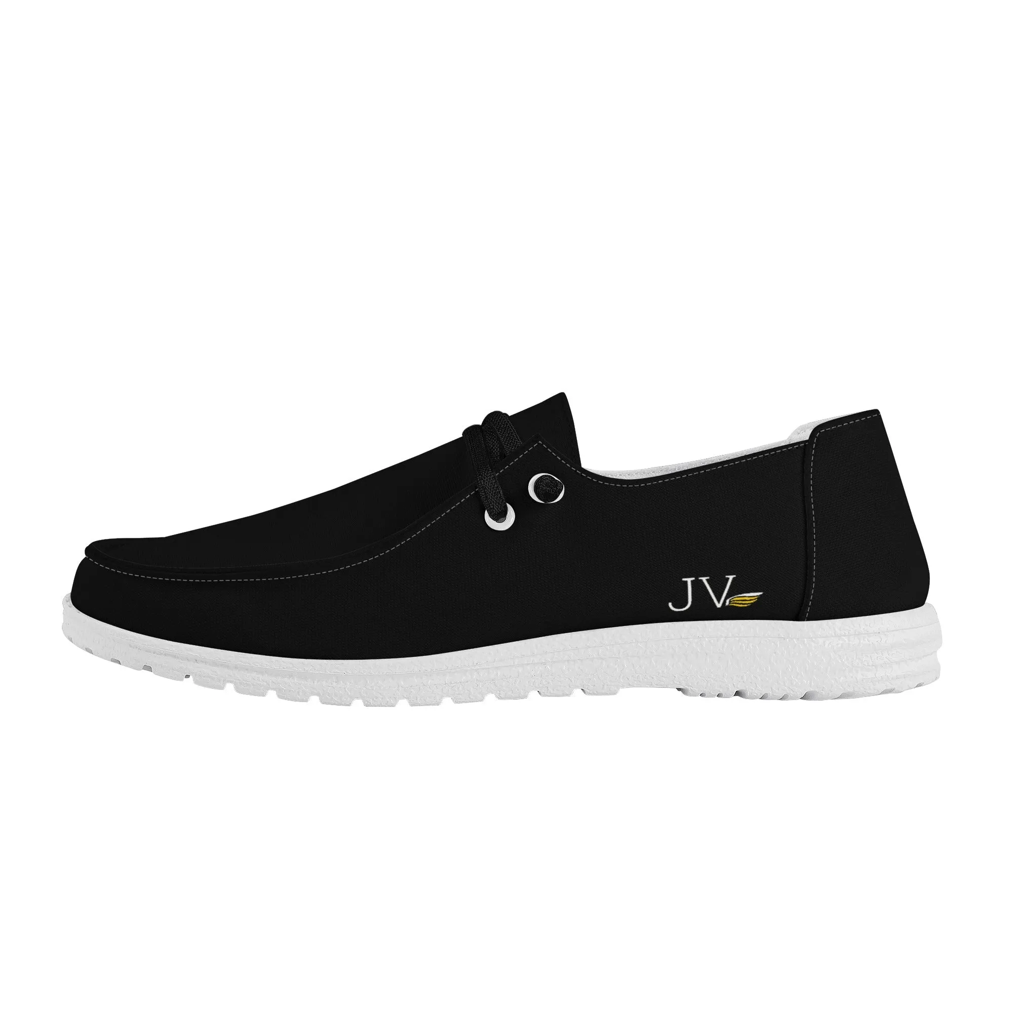 Mens Canvas Slip On Loafters