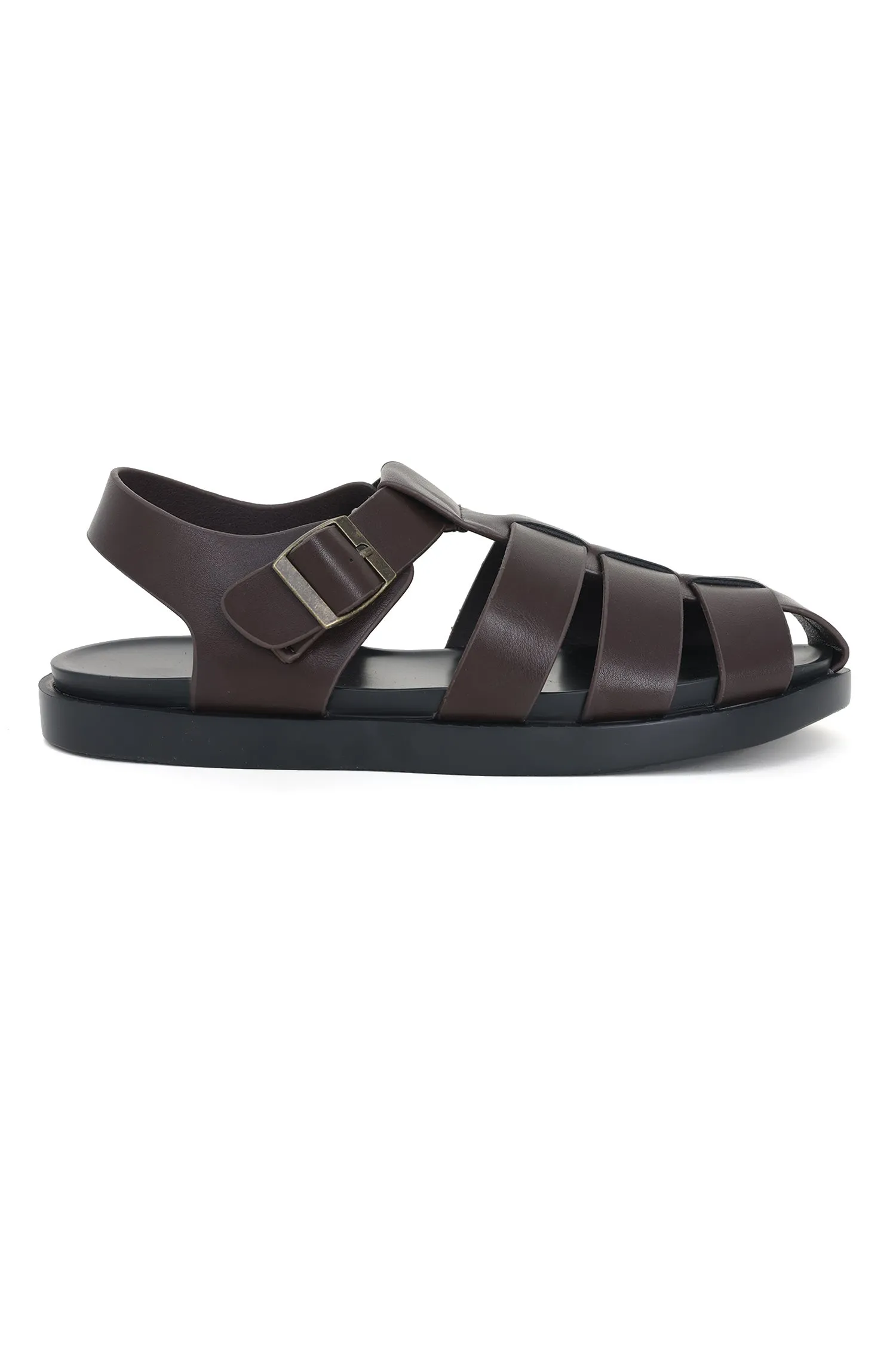 MEN'S COMFORT BLEND SANDALS-COFFEE