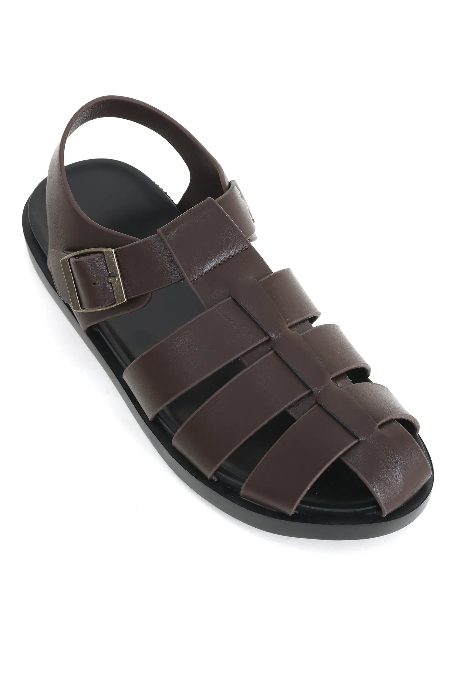 MEN'S COMFORT BLEND SANDALS-COFFEE