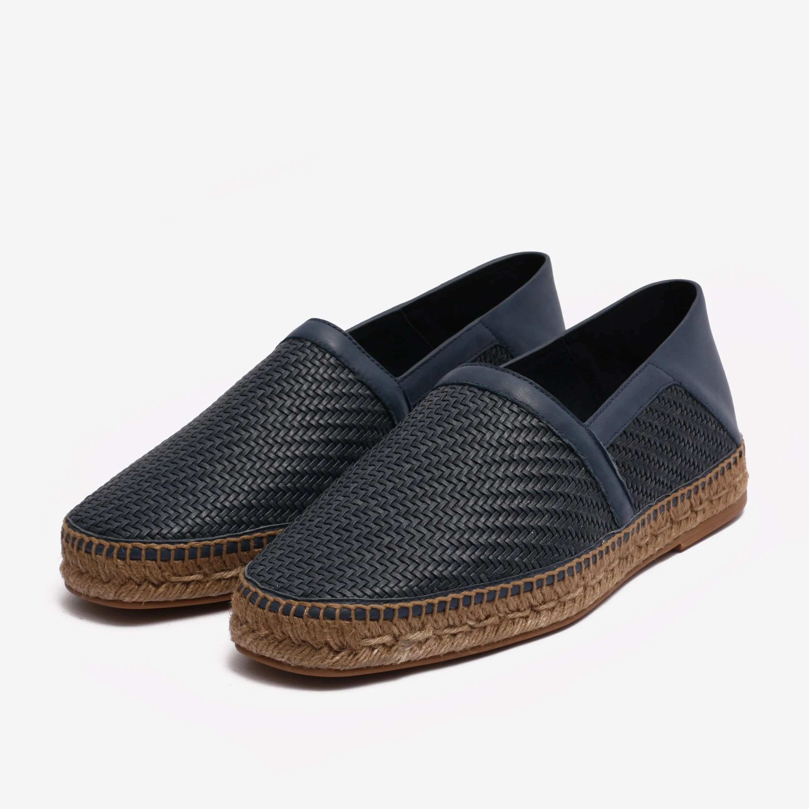 Men's Espadrilles Broadway Genuine Leather Black