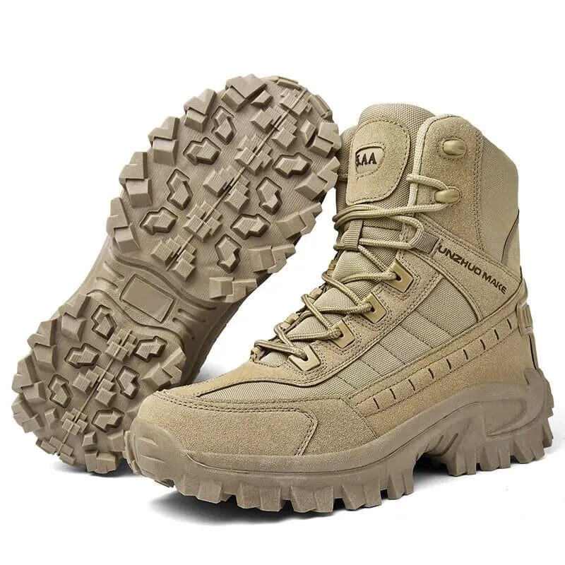 Men's Outdoor Waterproof Tactical Work Boots