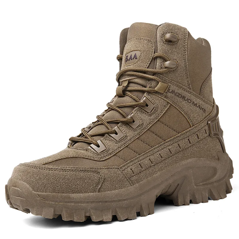 Men's Outdoor Waterproof Tactical Work Boots