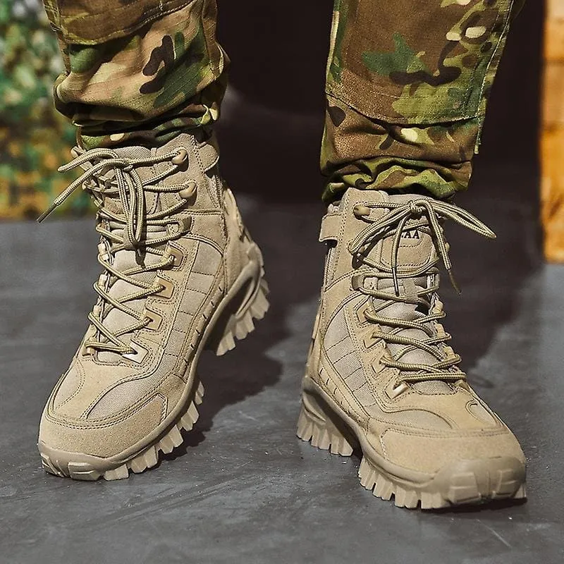 Men's Outdoor Waterproof Tactical Work Boots