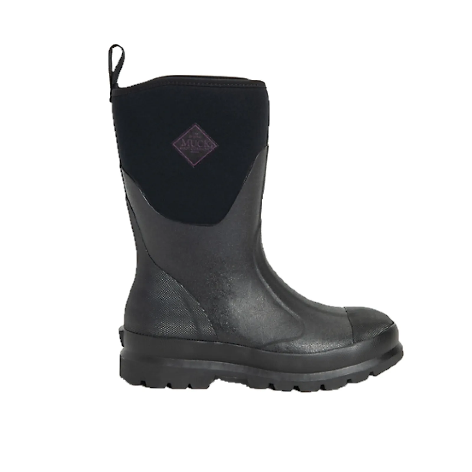 Muck Ladies Chore Mid Waterproof Black Boots WCHM000