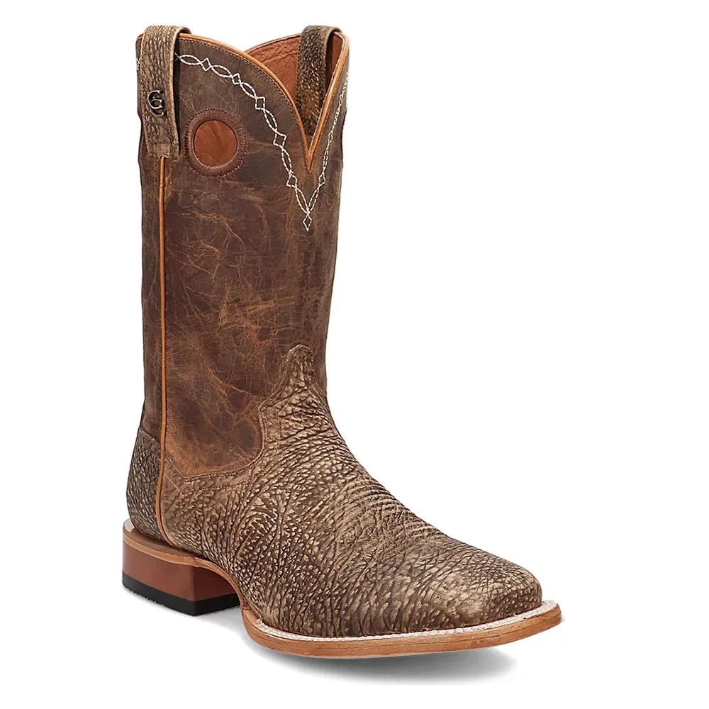 Murray Bison Square Toe Cowboy Boots