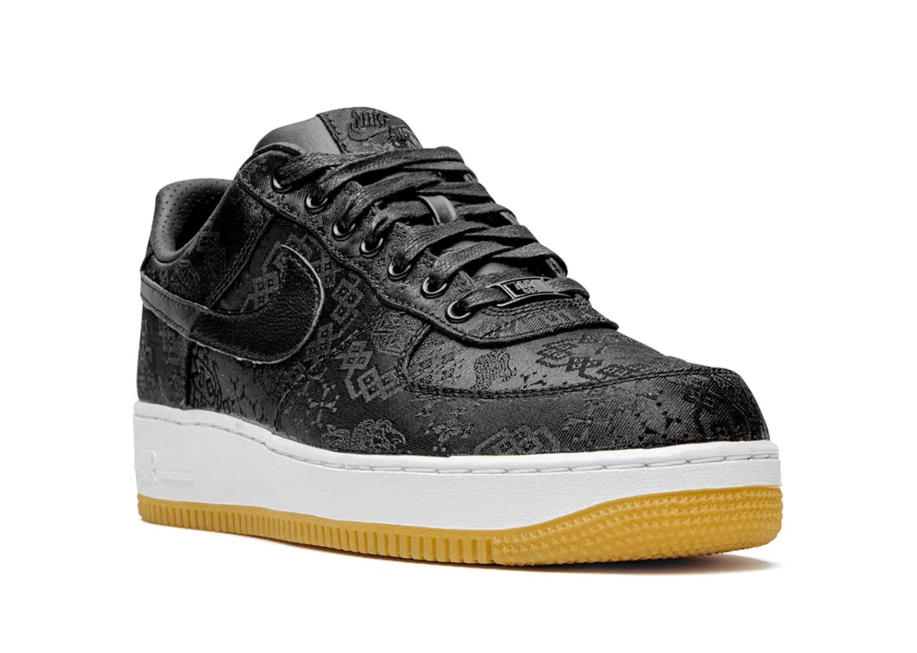 Nike Air Force 1 X Clot Black Silk