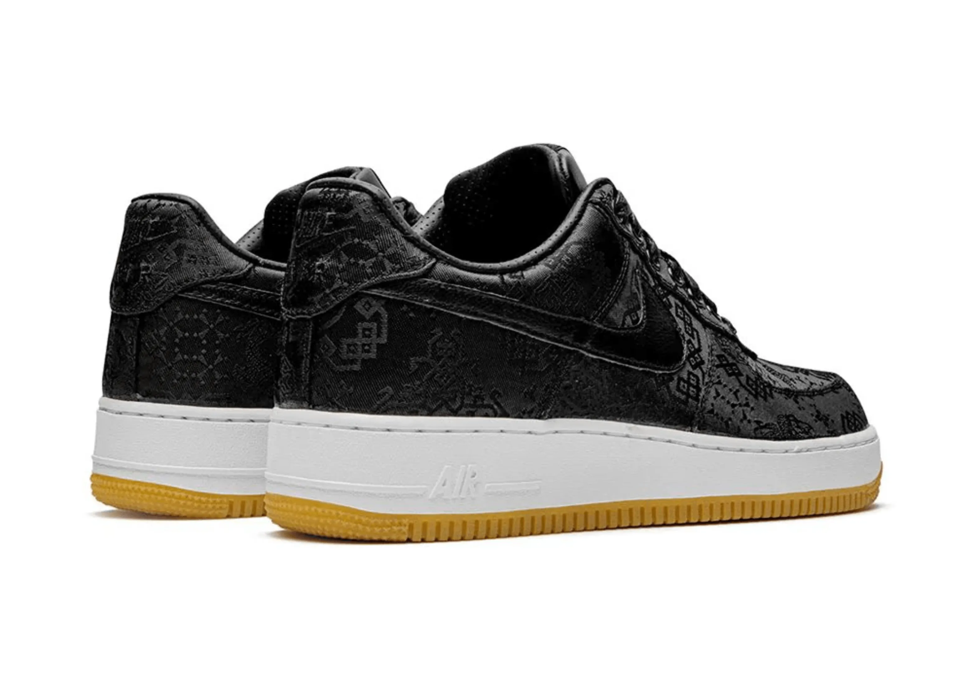 Nike Air Force 1 X Clot Black Silk