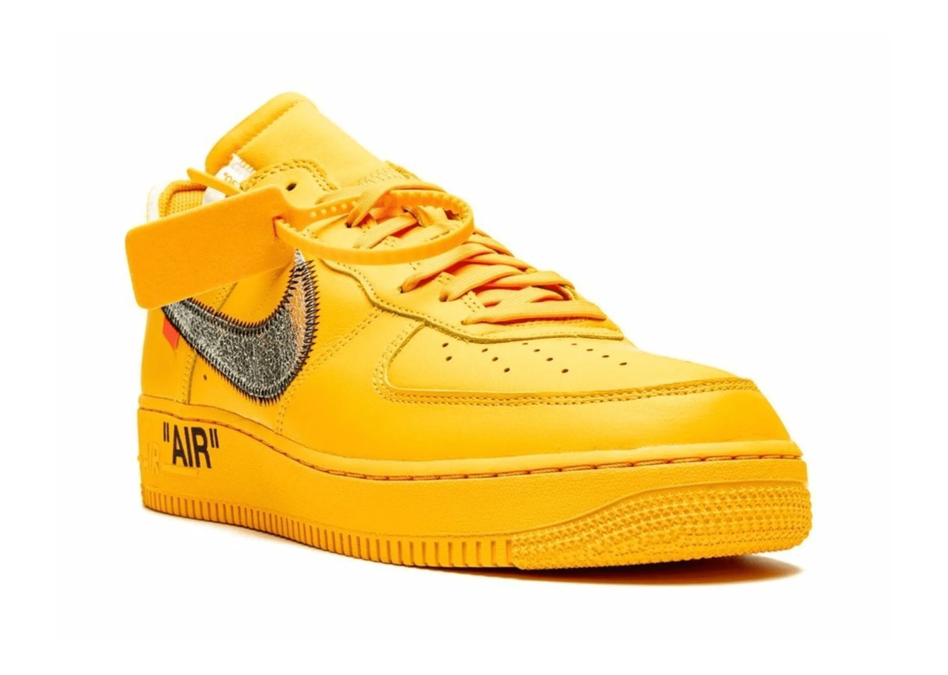 Nike Air Force 1 X Off-White University Gold