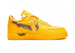 Nike Air Force 1 X Off-White University Gold